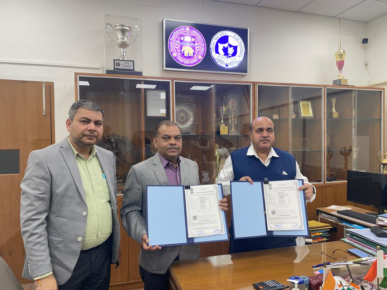 NBCC and Motilal Nehru College Sign MoU for Infrastructure Development Worth Rs 213 Crore