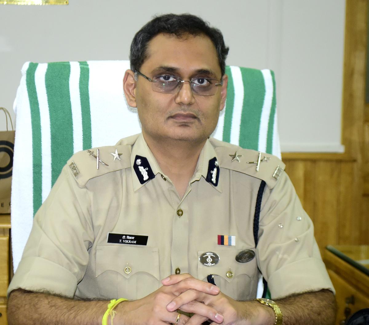 T Vikram designated as IG, CRPF, on deputation