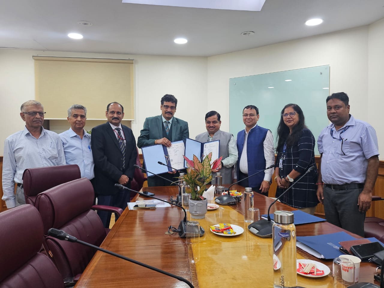 NBCC (India) Limited and Mtnl SIGN MOU for Major Land Development VALUED AT RS. 1600 CR. APPROXIMATELY
