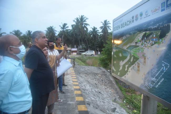 Union Minister of Environment, Forest and Climate Change Participates in Swachh Sagar, Surakshit Sagar Campaign at Puducherry