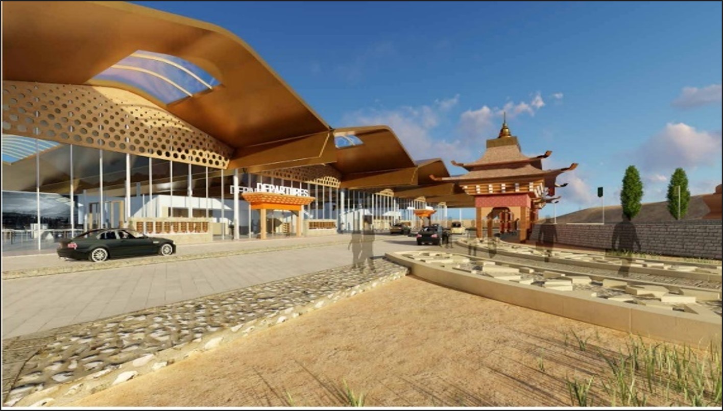 New Terminal Building with enhanced capacity in making at Leh Airport