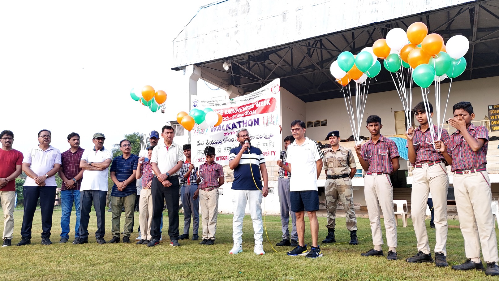 “Vigilance Department of RINL organises Walkathon at Visakhapatnam Steel Plant as Part of Vigilance Awareness Week 2024 at Visakhapatnam Steel Plant”