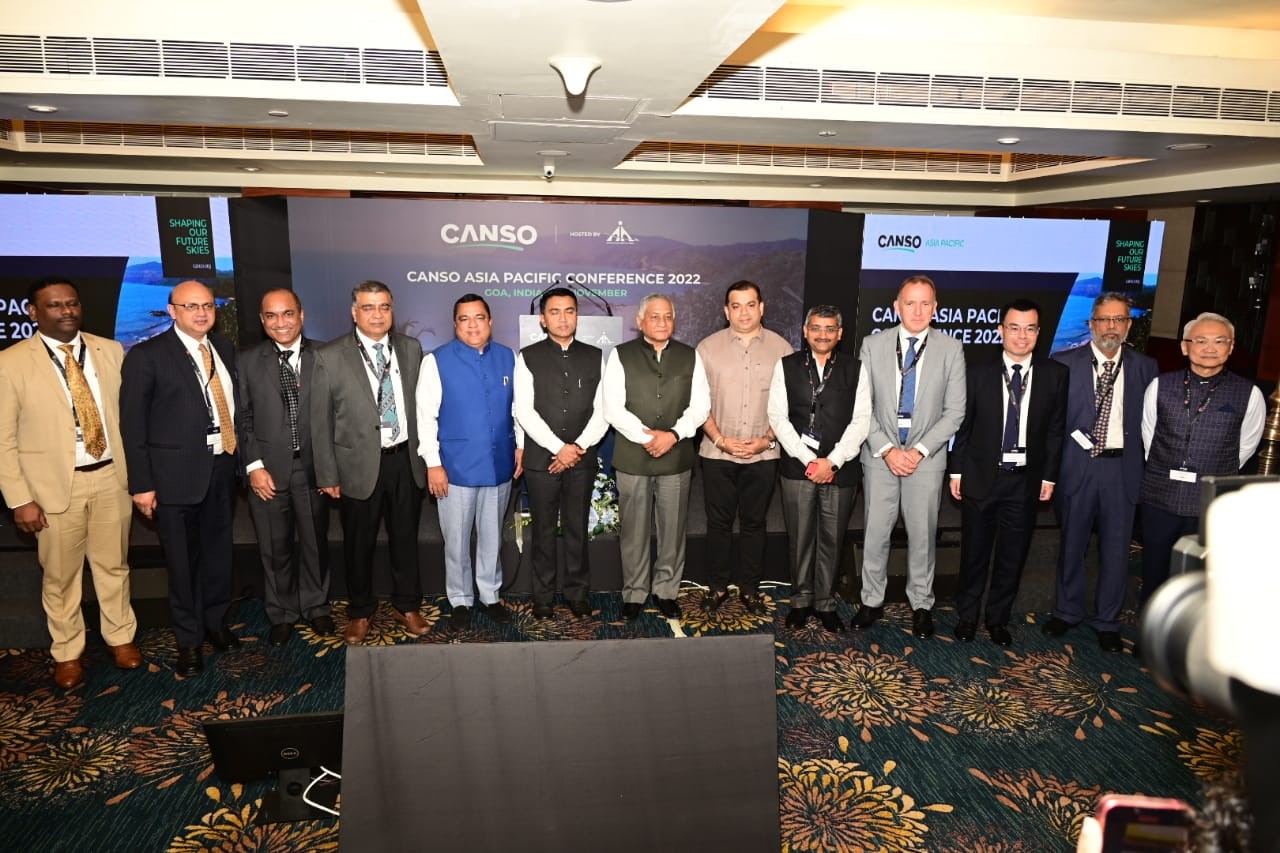 Union Minister of Civil Aviation Shri. Jyotiraditya Scindia virtually addresses Civil Air Navigation Services Organisation (CANSO) Asia Pacific Conference in Goa