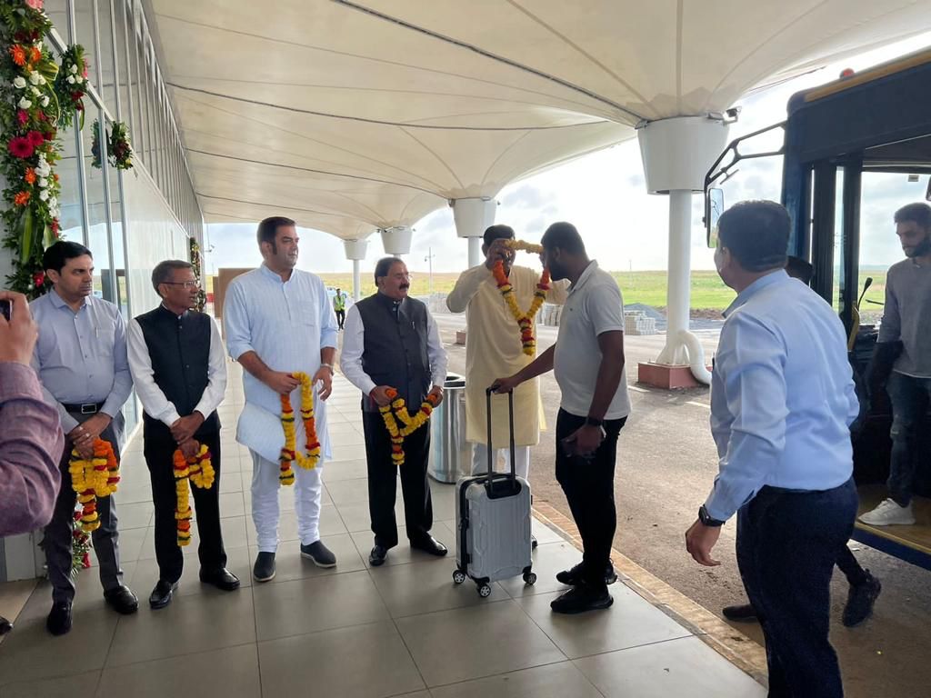 Flights operations commenced from Rajkot International Airport in Gujarat