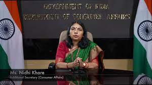 Ms Nidhi Khare joins as Secretary, Consumer Affairs
