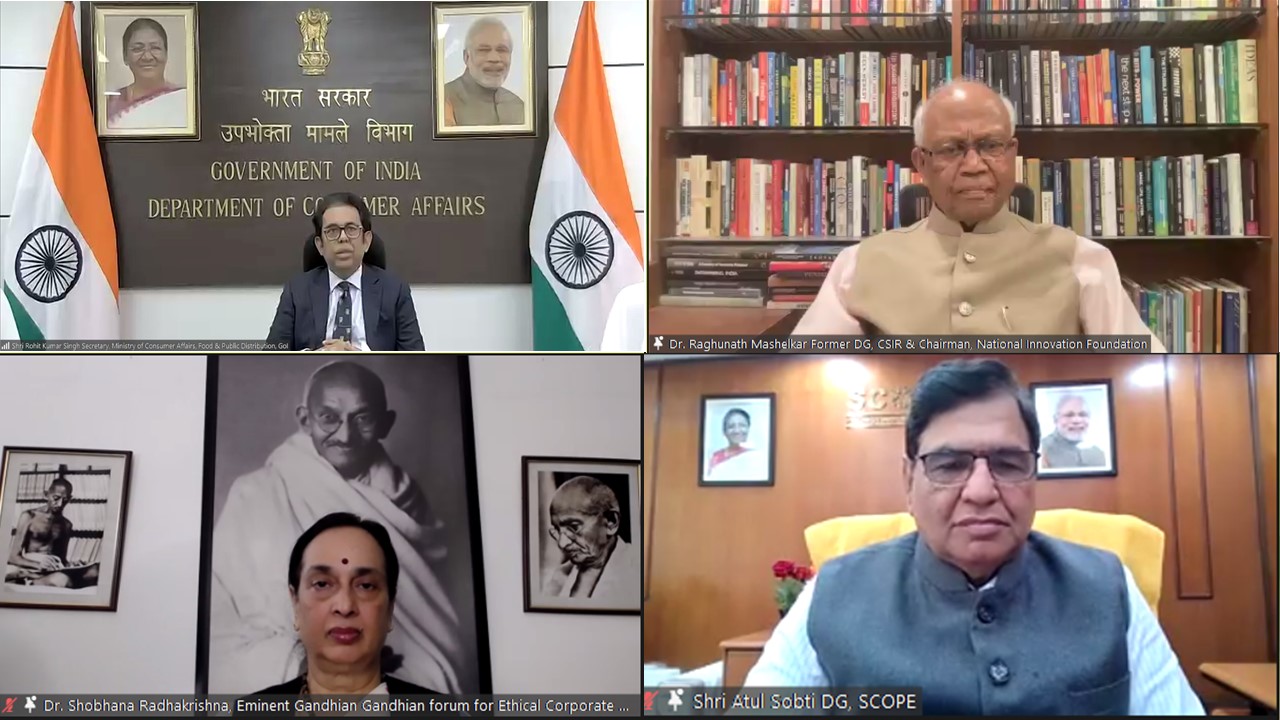 SCOPE’s tribute to Mahatma Gandhi’s values of Ethical Leadership on Martyrs’ Day